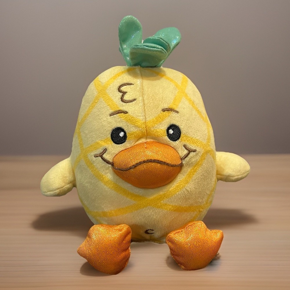 MORIAH ELIZABETH 2024 Georgie Plush Pineapple Duck Foodie Animal Stuffed Toy
